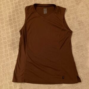 REI Rich Brown Sleeveless Top Size M